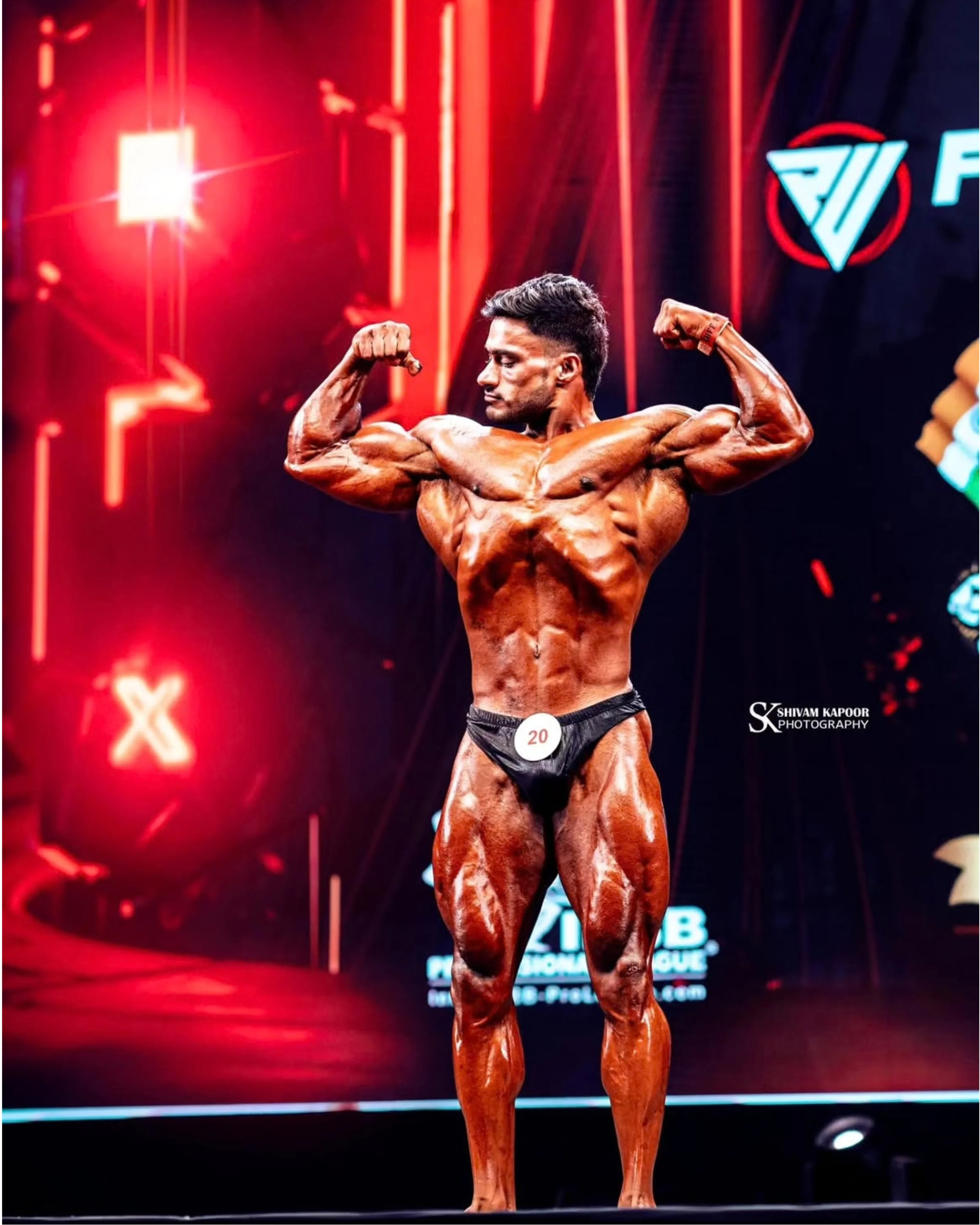 Rajesh, IFBB Pro coached by Harry Sandhu