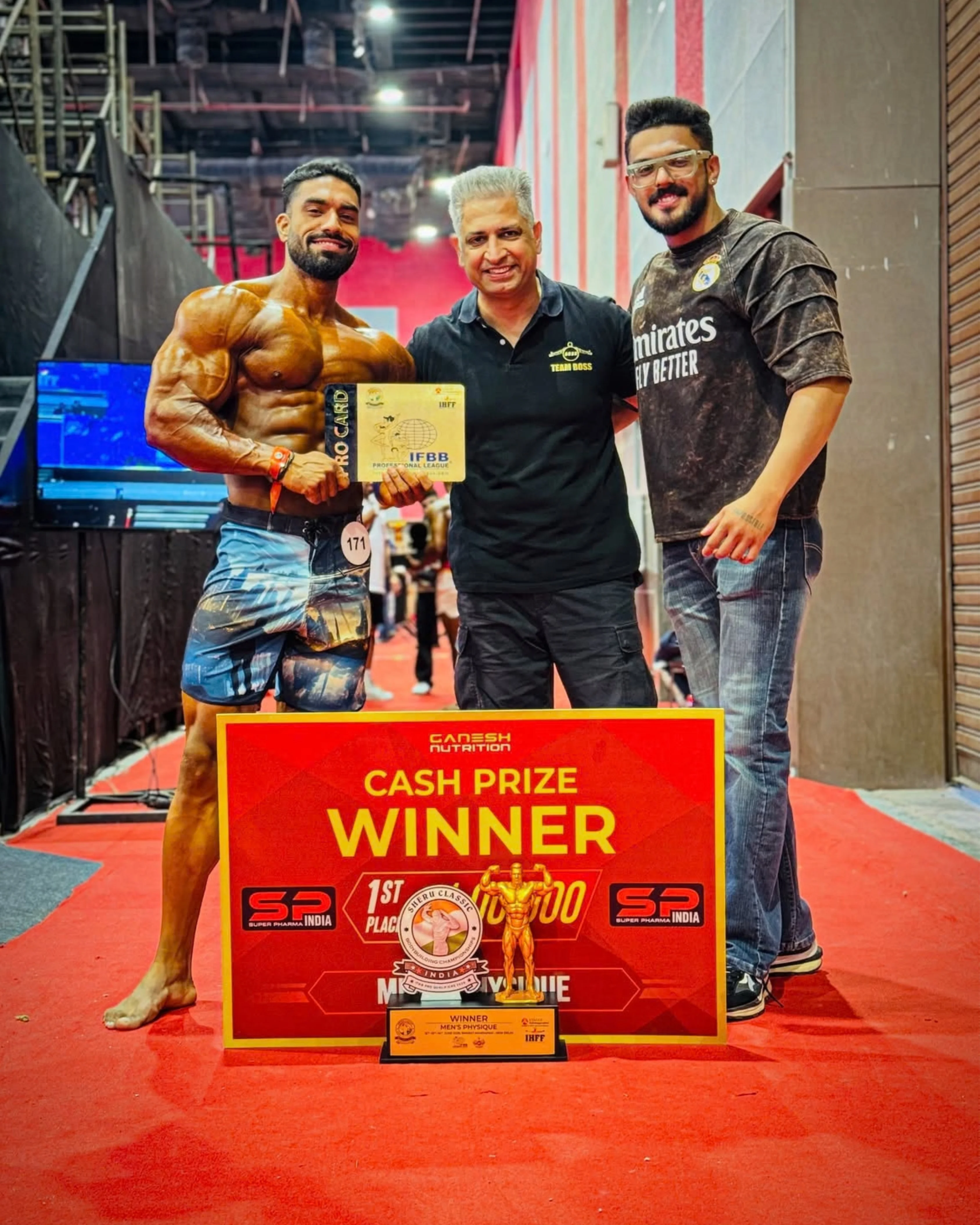 Ritik, IFBB Pro coached by Harry Sandhu
